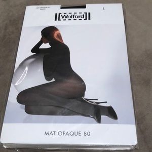 Black May opaque tights